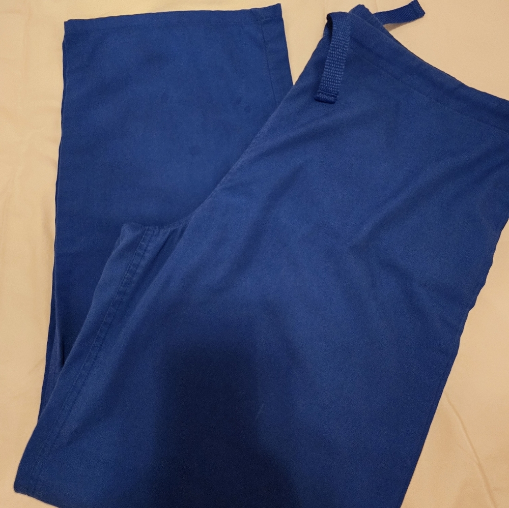 Blue Scrub Pants